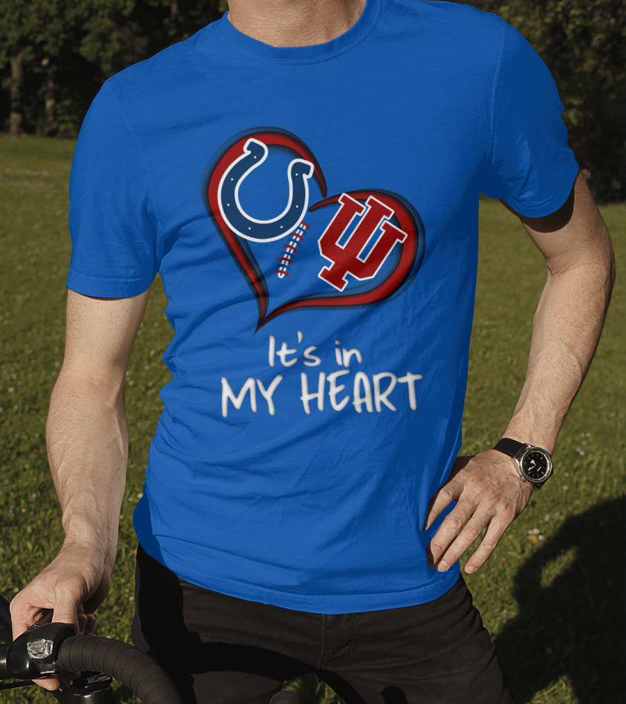 Colts Hoosiers It's In My Heart T-Shirt