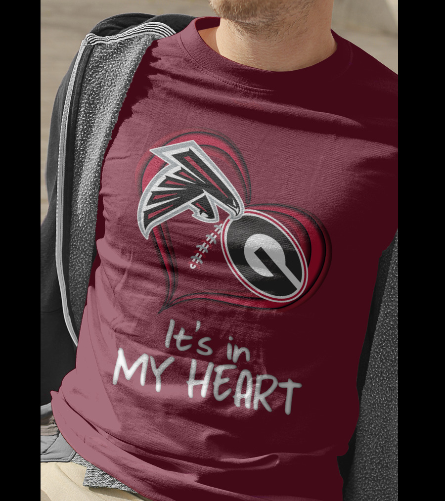 Falcons Bulldogs It's In My Heart T-Shirt