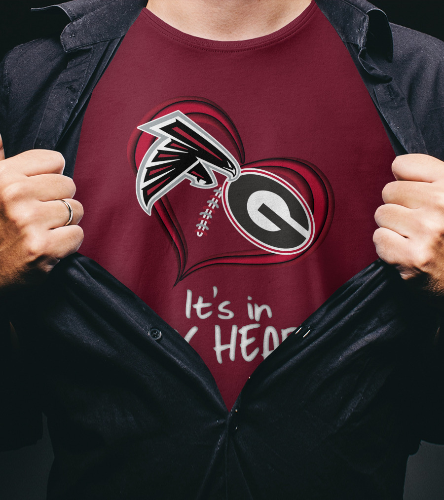 Falcons Bulldogs It's In My Heart T-Shirt