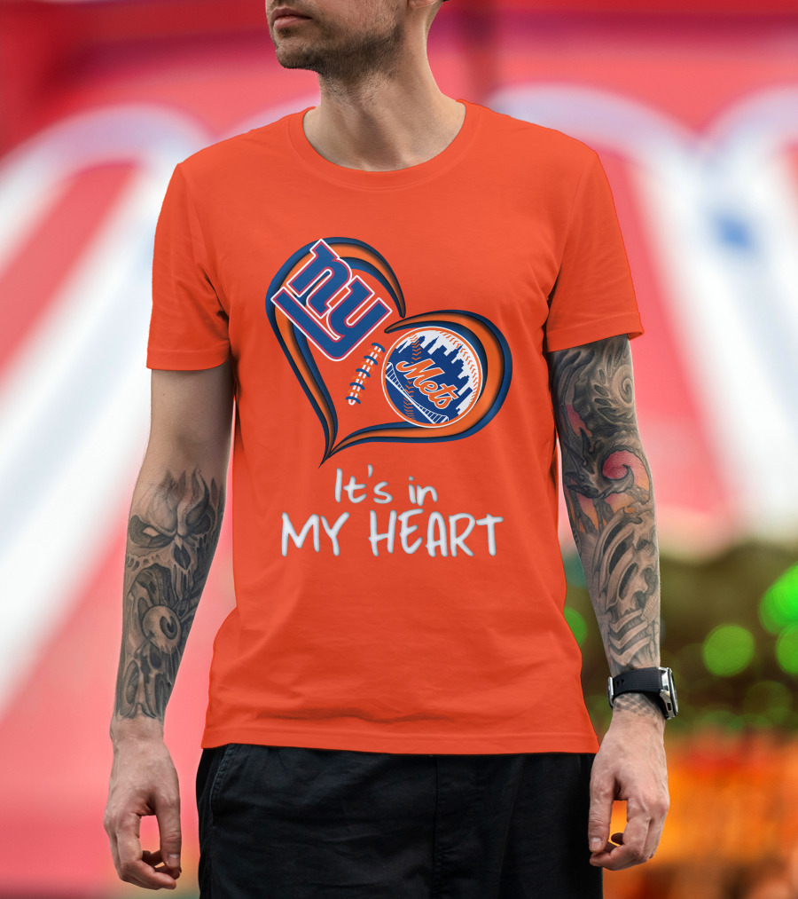 NY Mets In My Heart T-Shirt