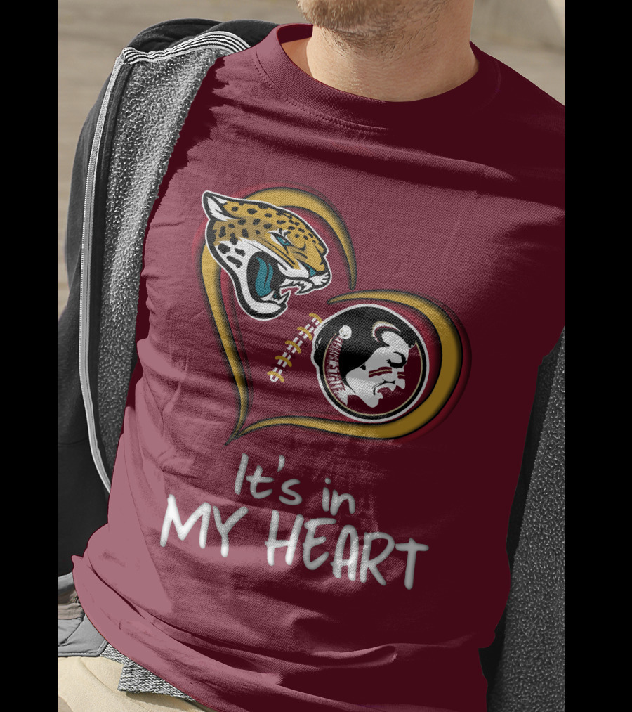 Jaguars Seminoles It's In My Heart T-Shirt