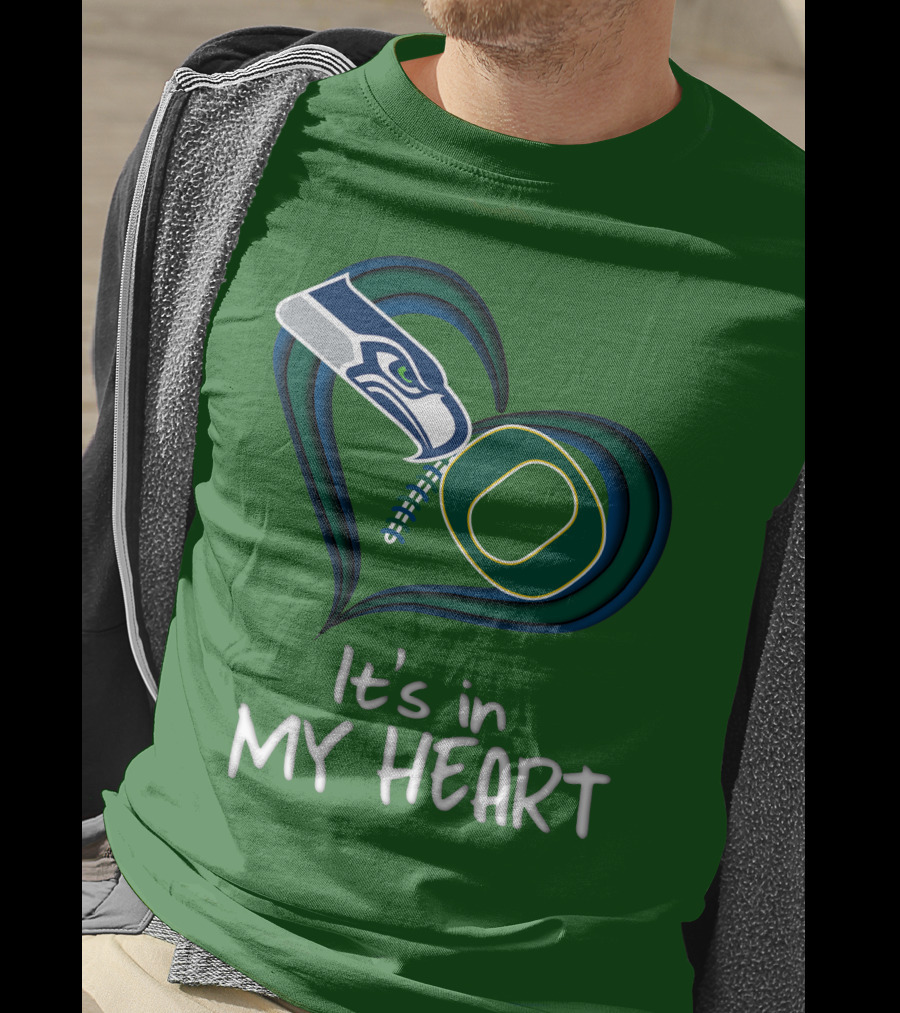 Seahawks Ducks It's In My Heart T-Shirt