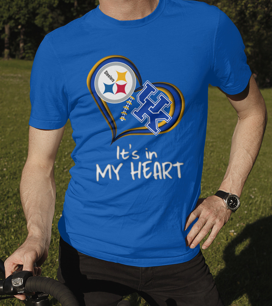 Steelers It's In My Heart Kentucky T-Shirt