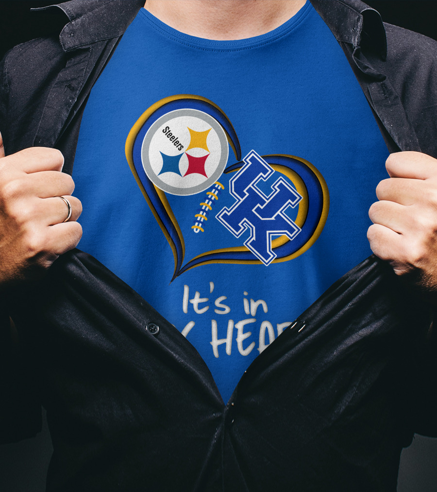 Steelers It's In My Heart Kentucky T-Shirt
