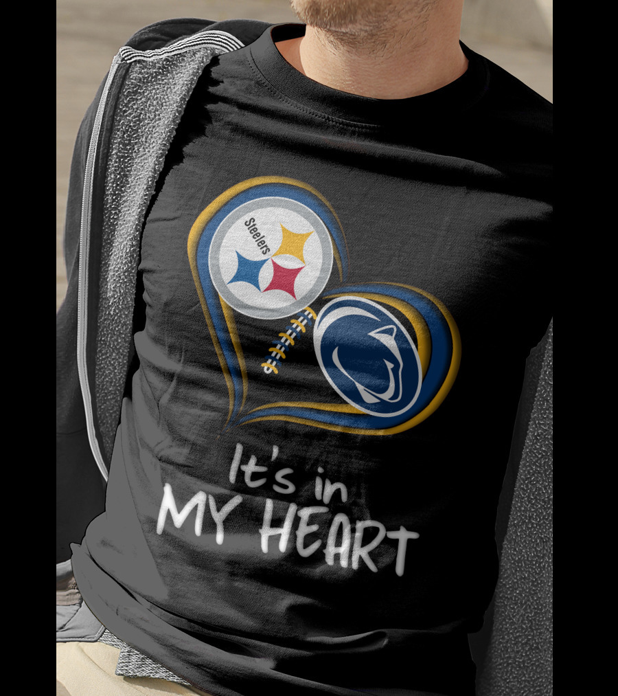 Steelers Penn State It's In My Heart T-Shirt