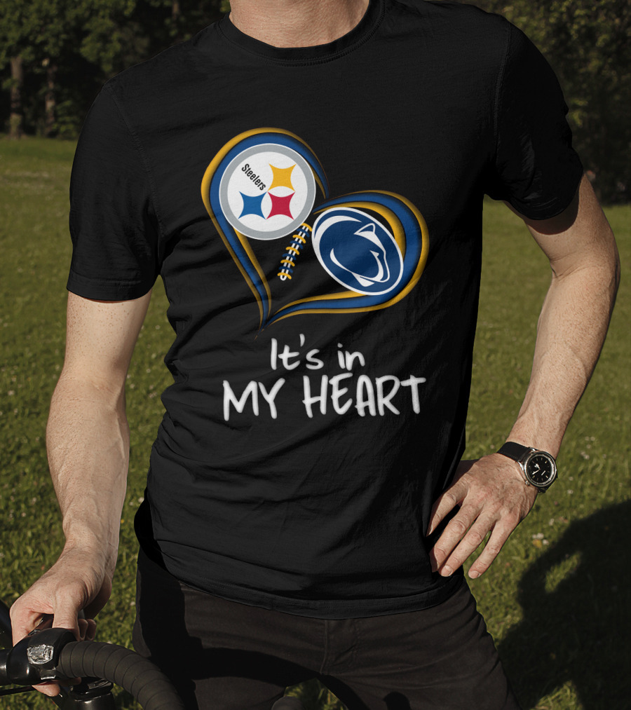 Steelers Penn State It's In My Heart T-Shirt