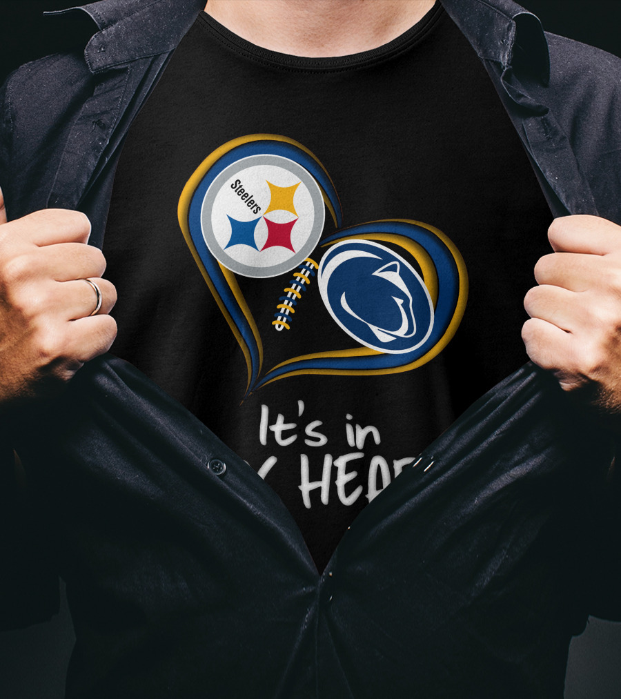 Steelers Penn State It's In My Heart T-Shirt