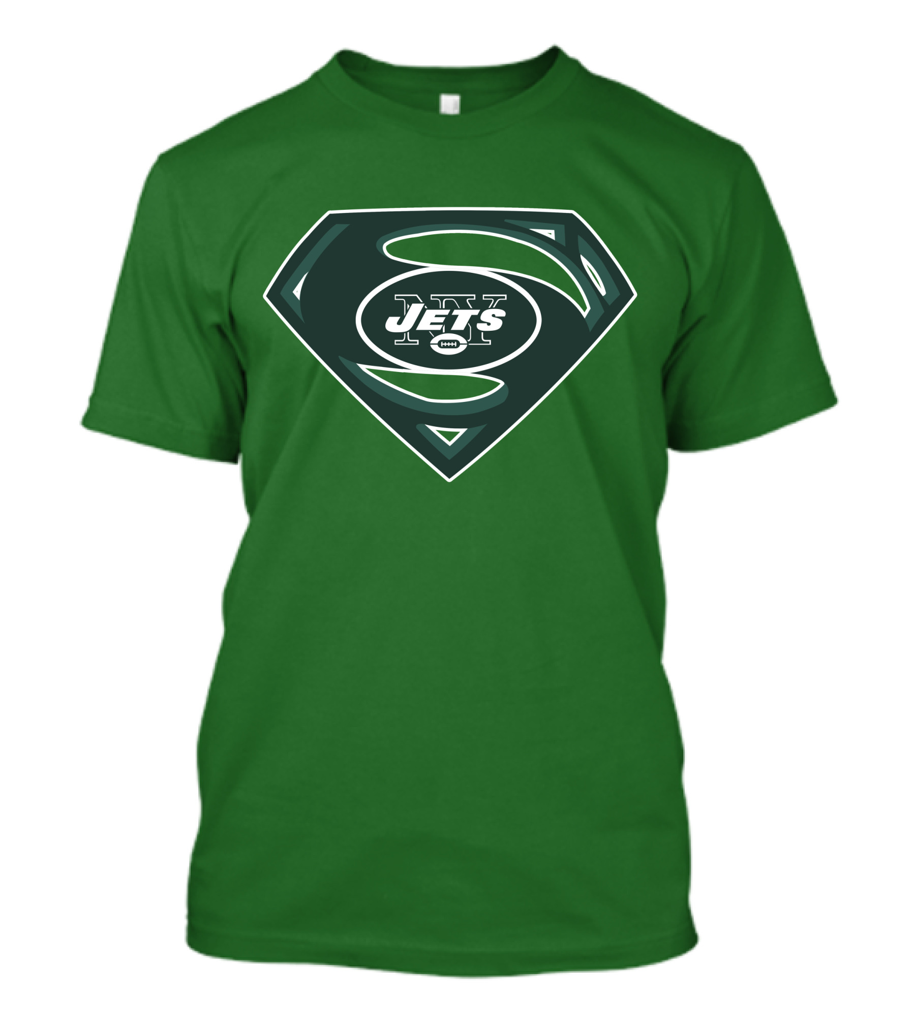Jets Nfl Super Hero Symbol T-Shirt