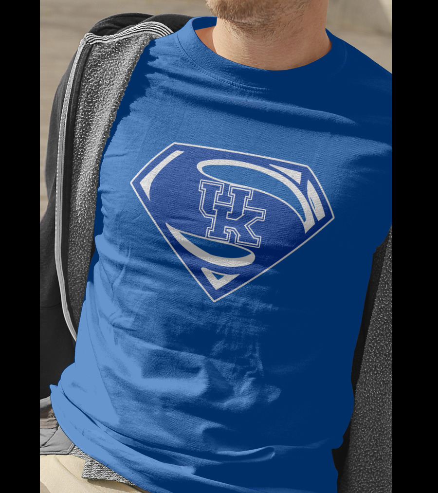 UK Superman Sports Logo Kentucky T-Shirt