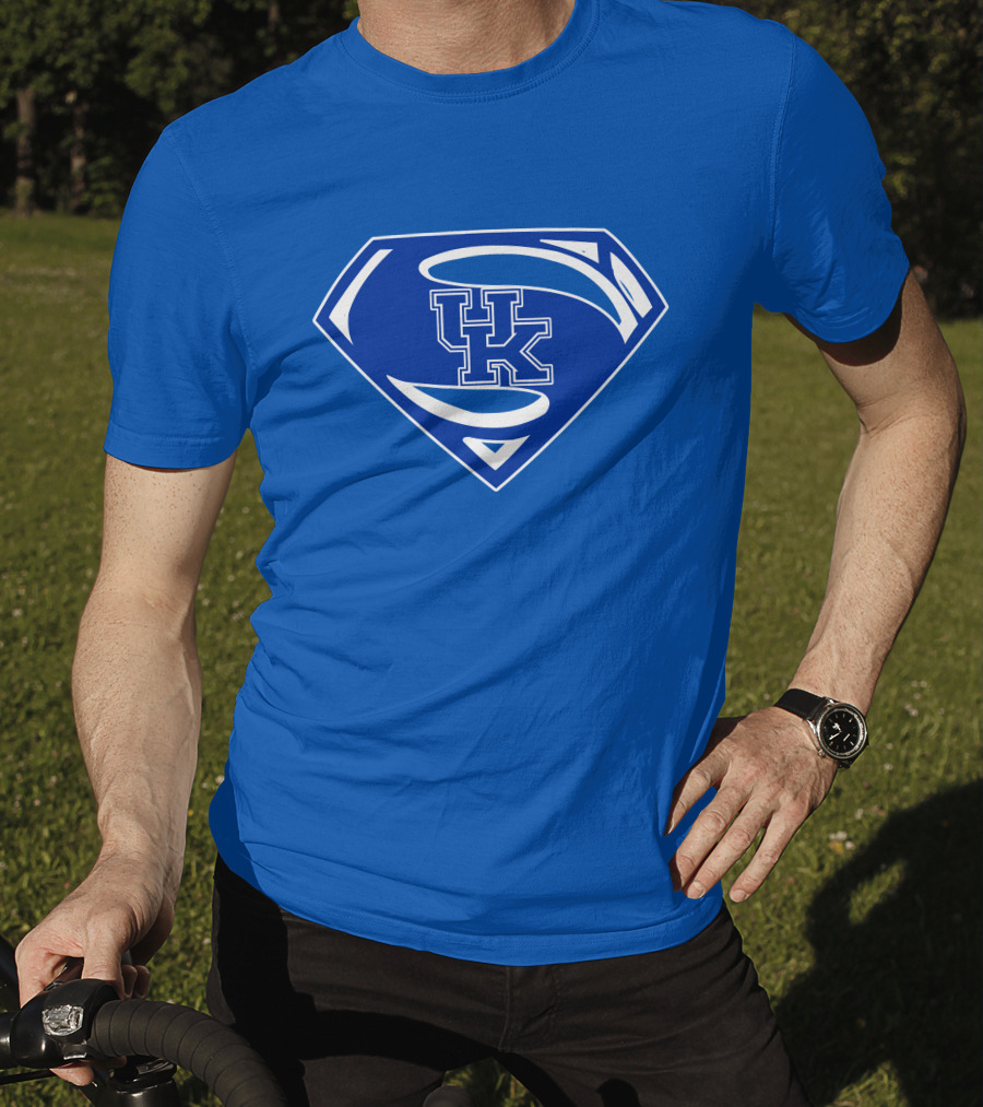 UK Superman Sports Logo Kentucky T-Shirt