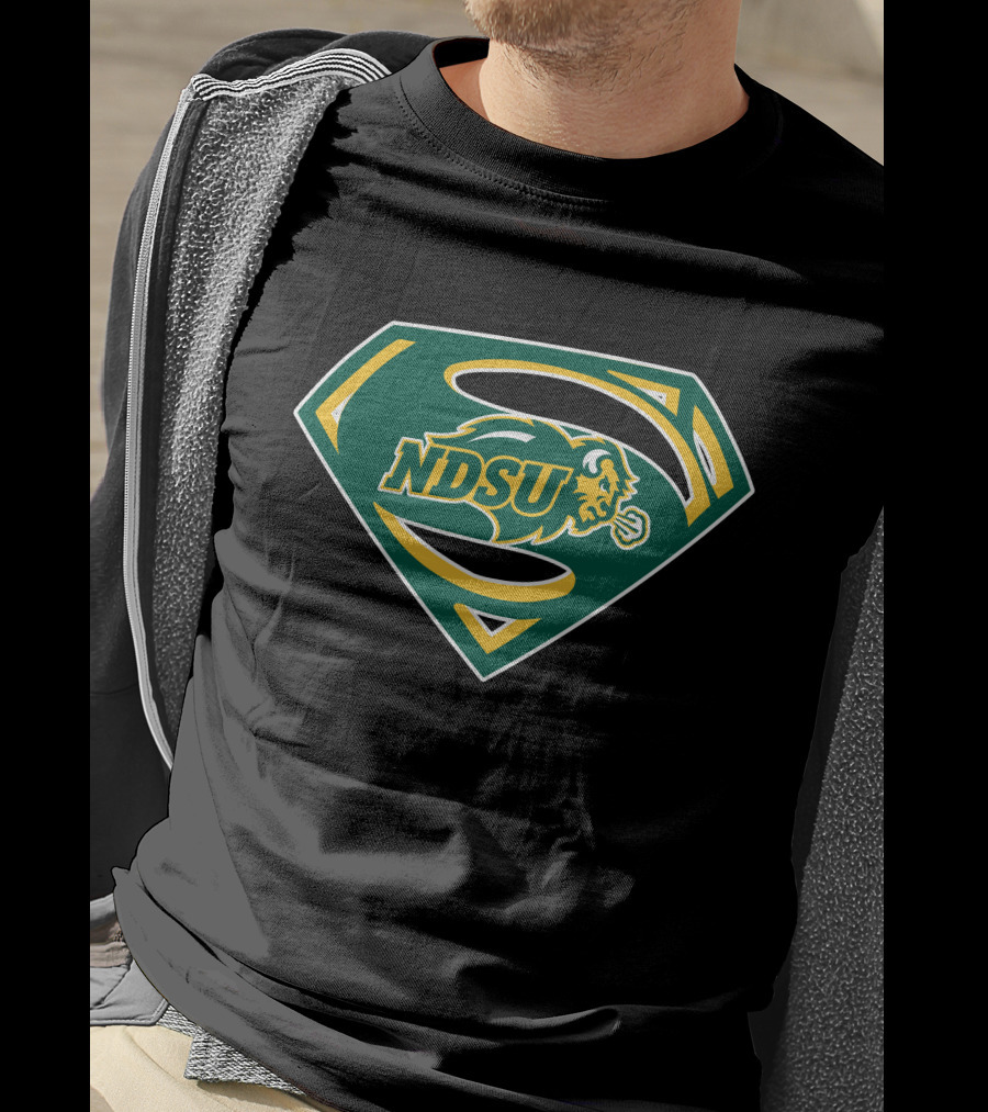 NDSU Bison Superman Shield T-Shirt