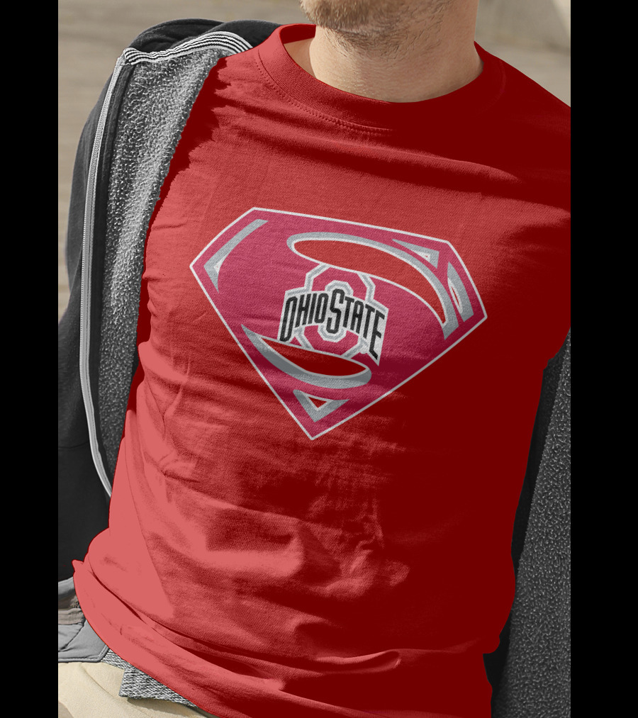 Ohio State Logo Red Shield T-Shirt