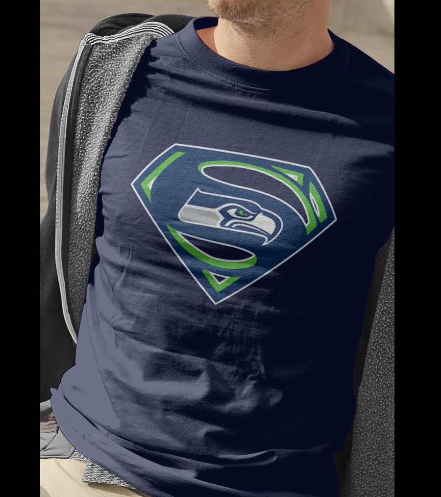 Seattle Seahawks Super Symbol Combination T-Shirt