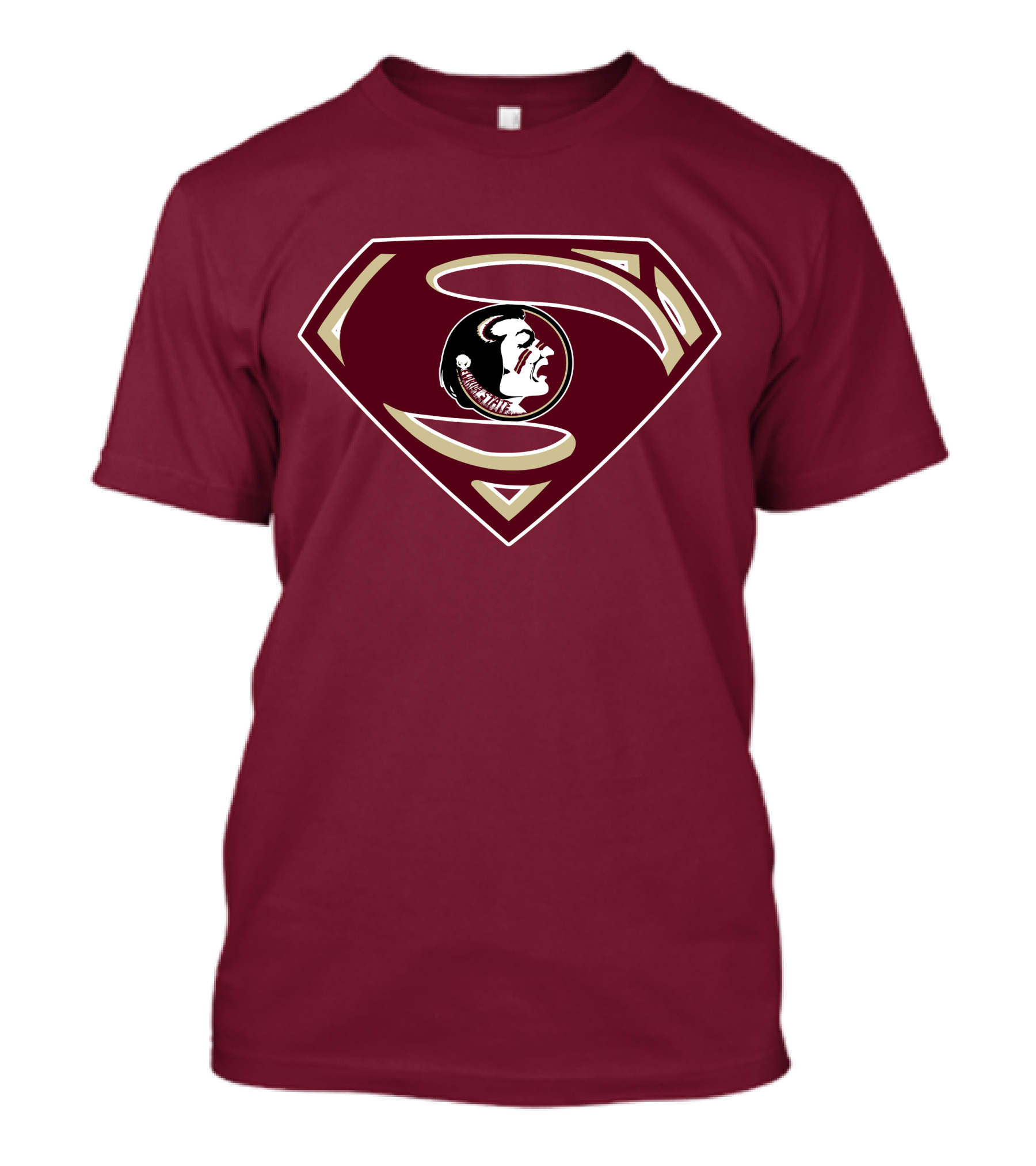 Seminoles Superman Logo Mashup With Florida State T-Shirt
