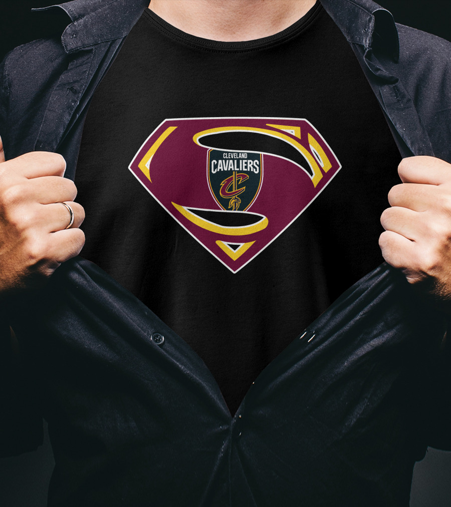 Cleveland Cavaliers Superman T-Shirt