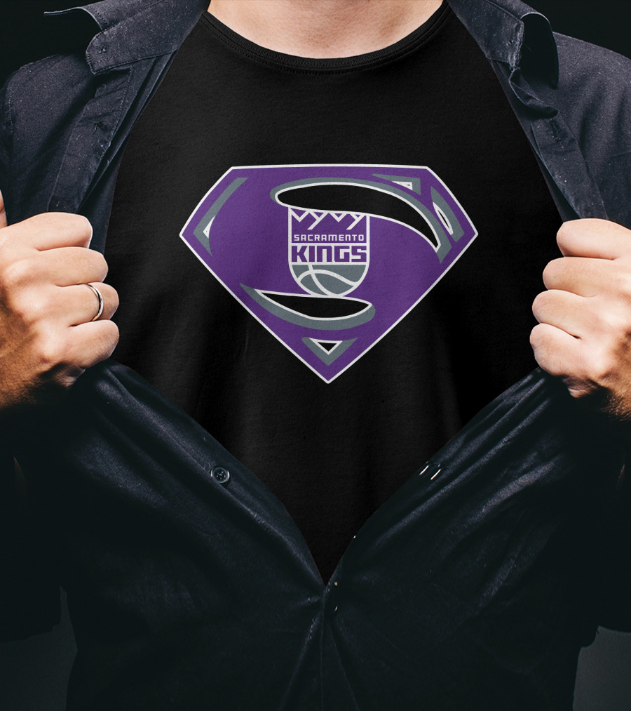 Sacramento Kings Superman T-Shirt