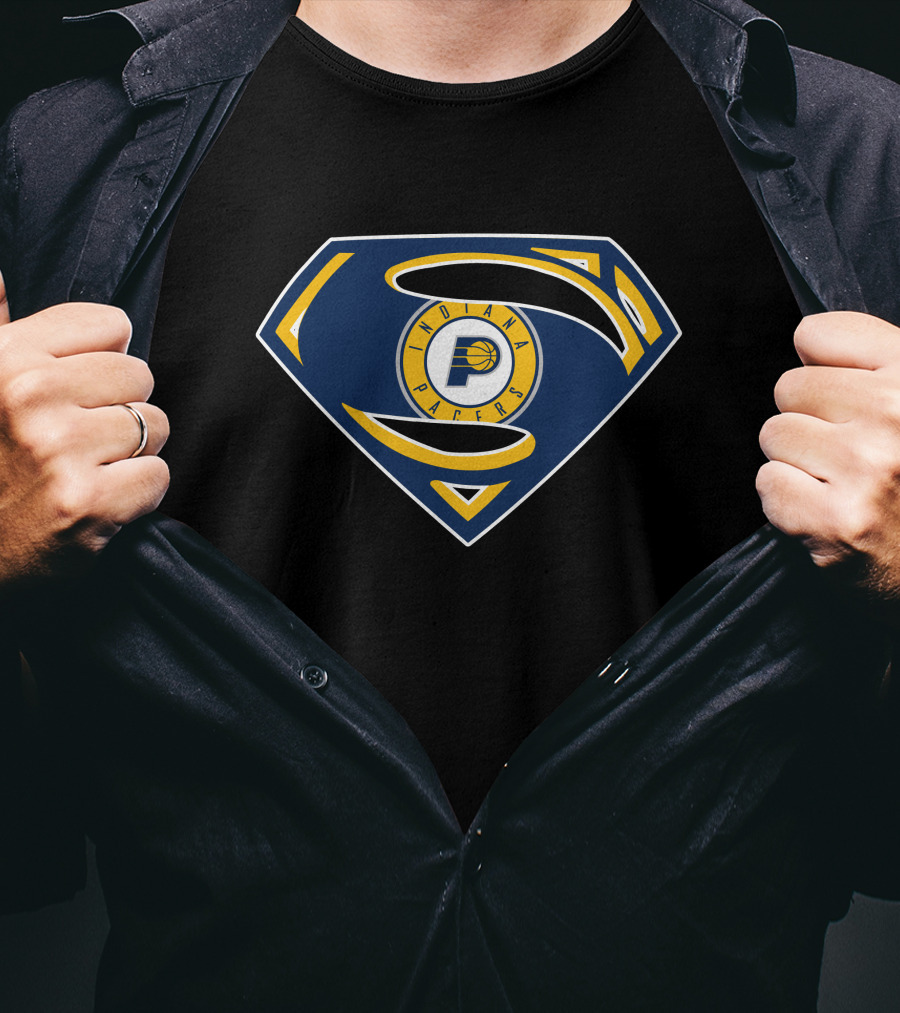 Indiana Pacers Superman T-Shirt