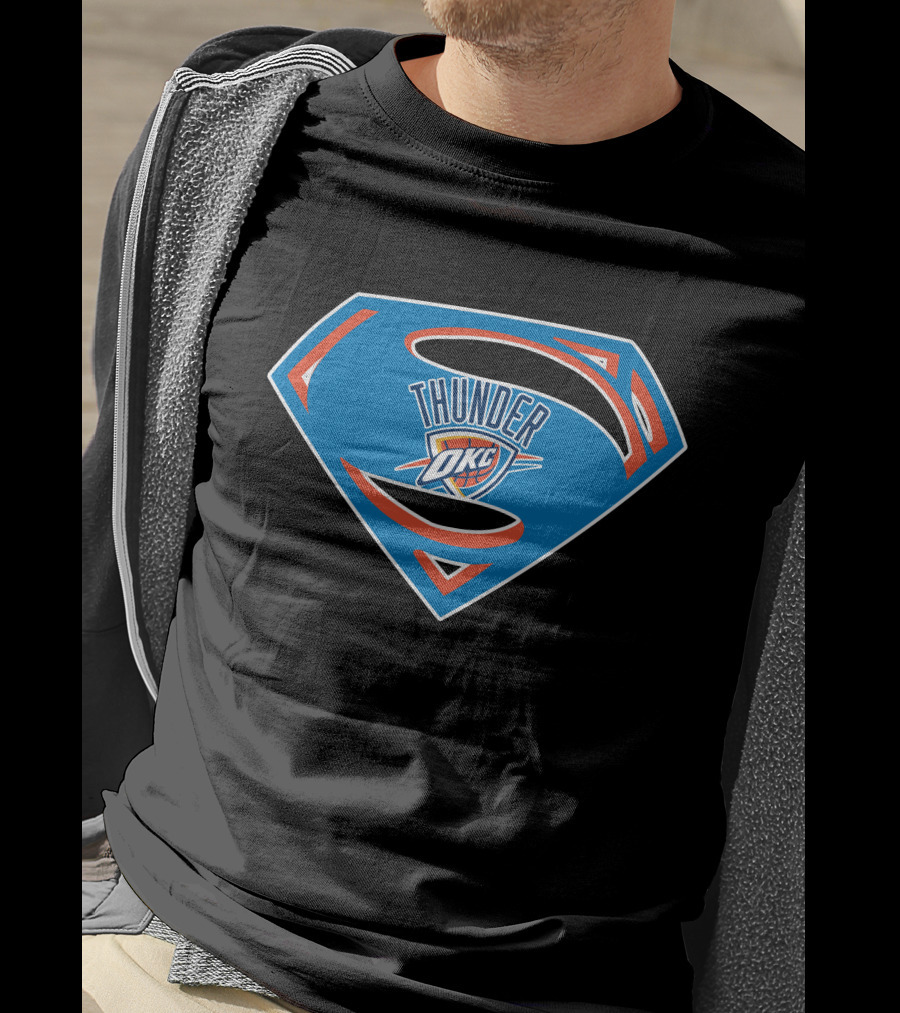 Superman Thunder OKC T-Shirt