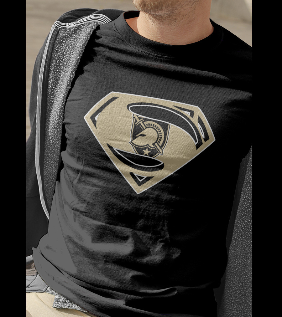 West Point Army Black Knights Superman T-Shirt