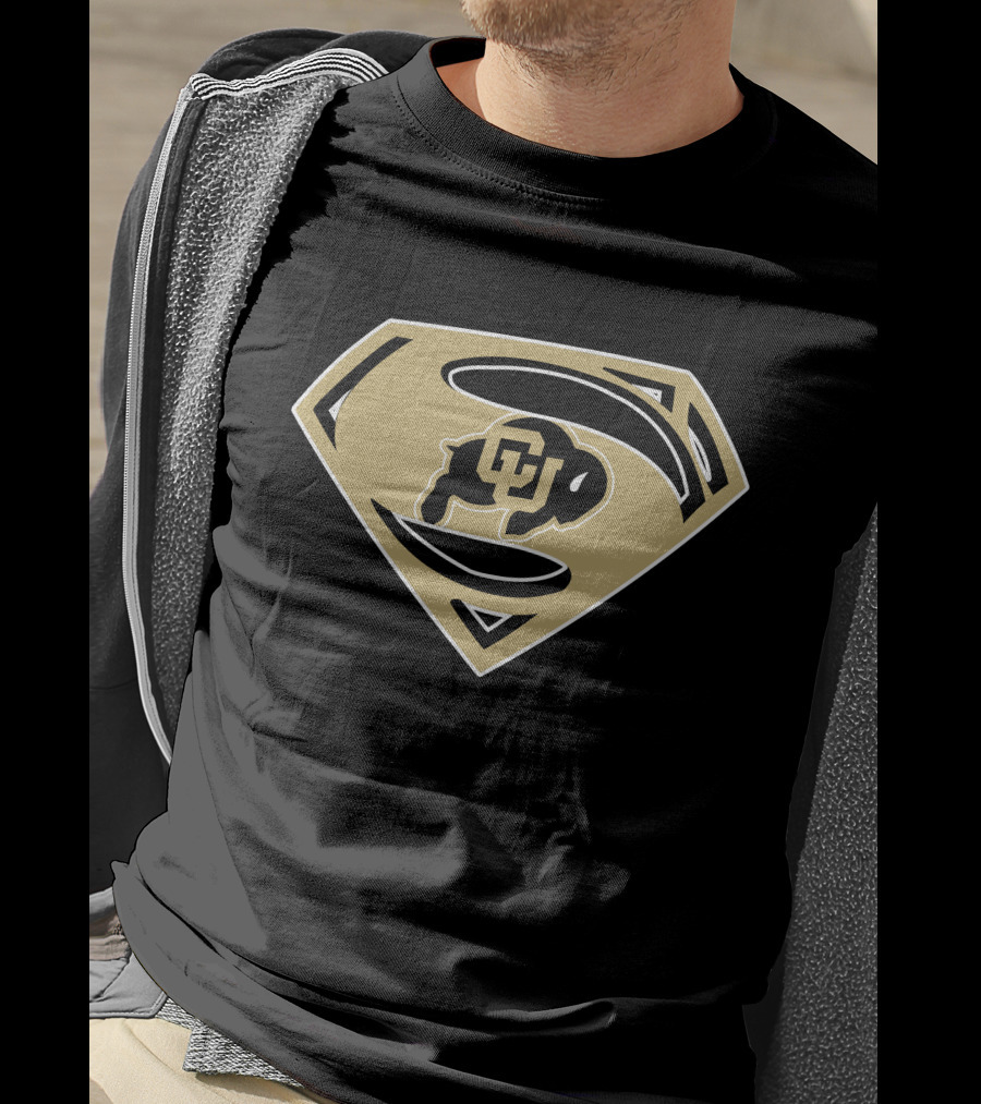 Colorado Buffaloes Superman T-Shirt