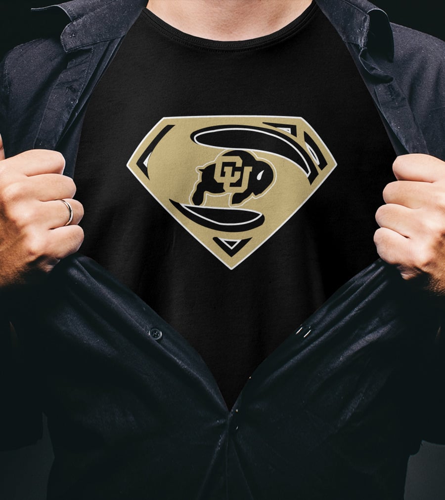 Colorado Buffaloes Superman T-Shirt