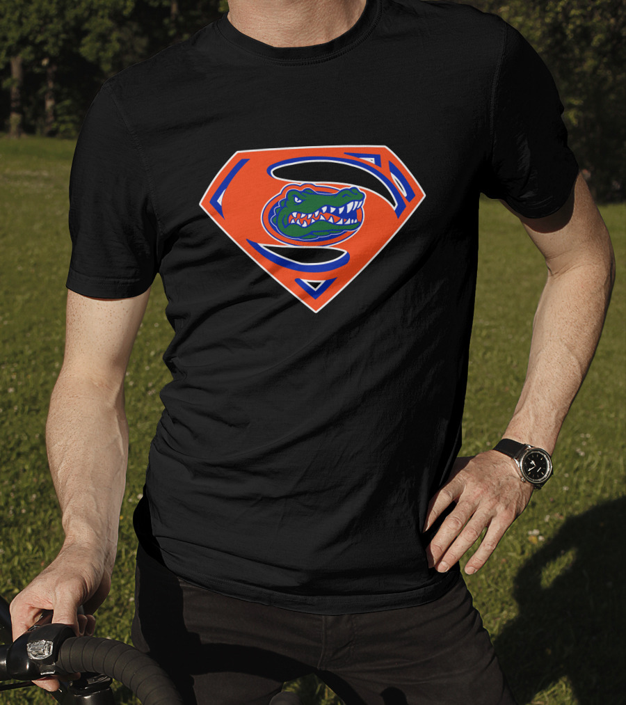 Superman Gators Symbol With Alligator T-Shirt