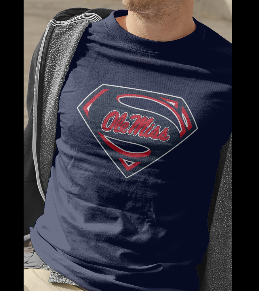 Ole Miss Superman S T-Shirt