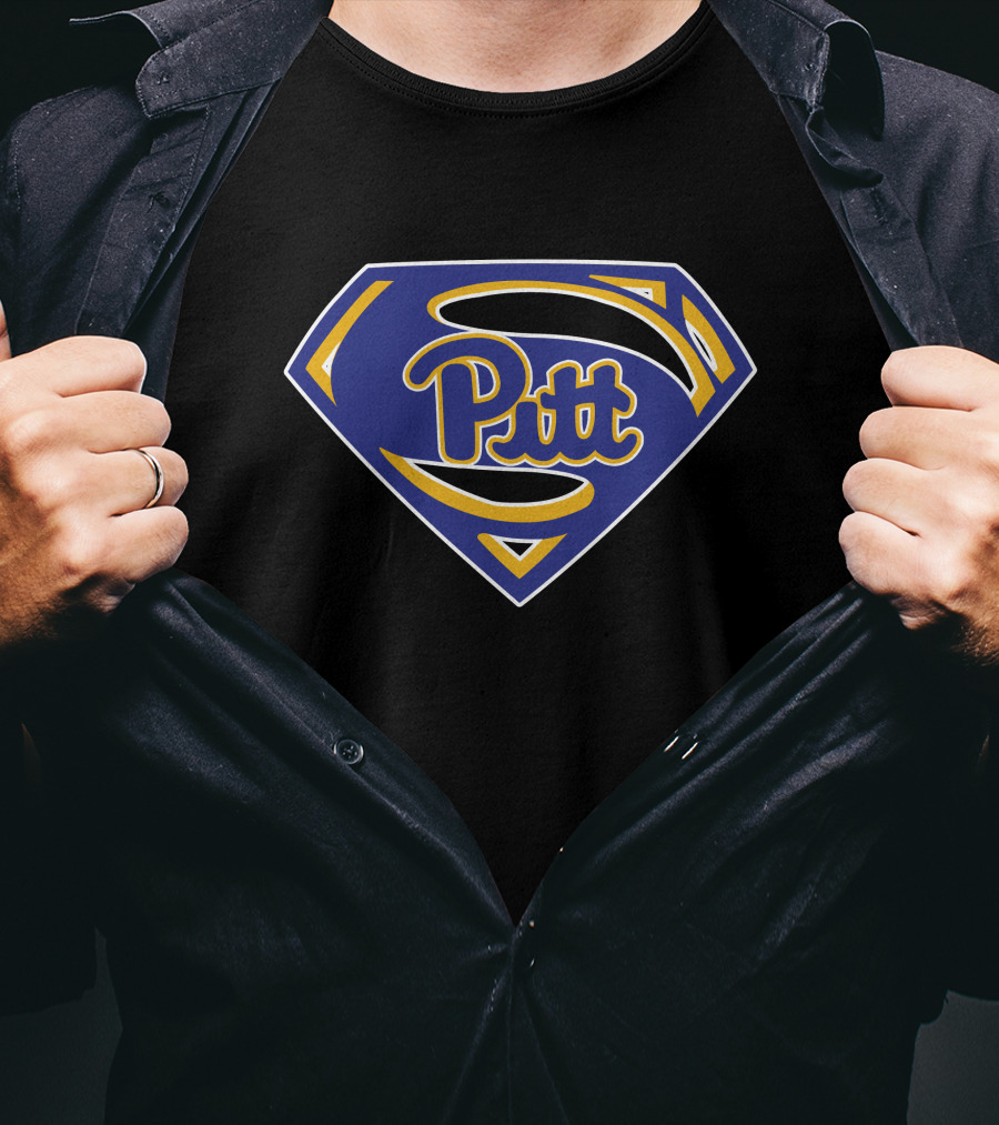 Pitt Superman Shield T-Shirt