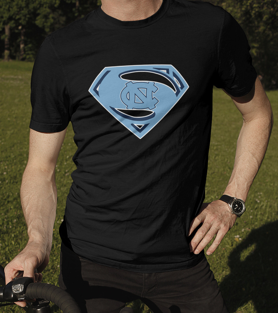 UNC Tar Heels Superman T-Shirt