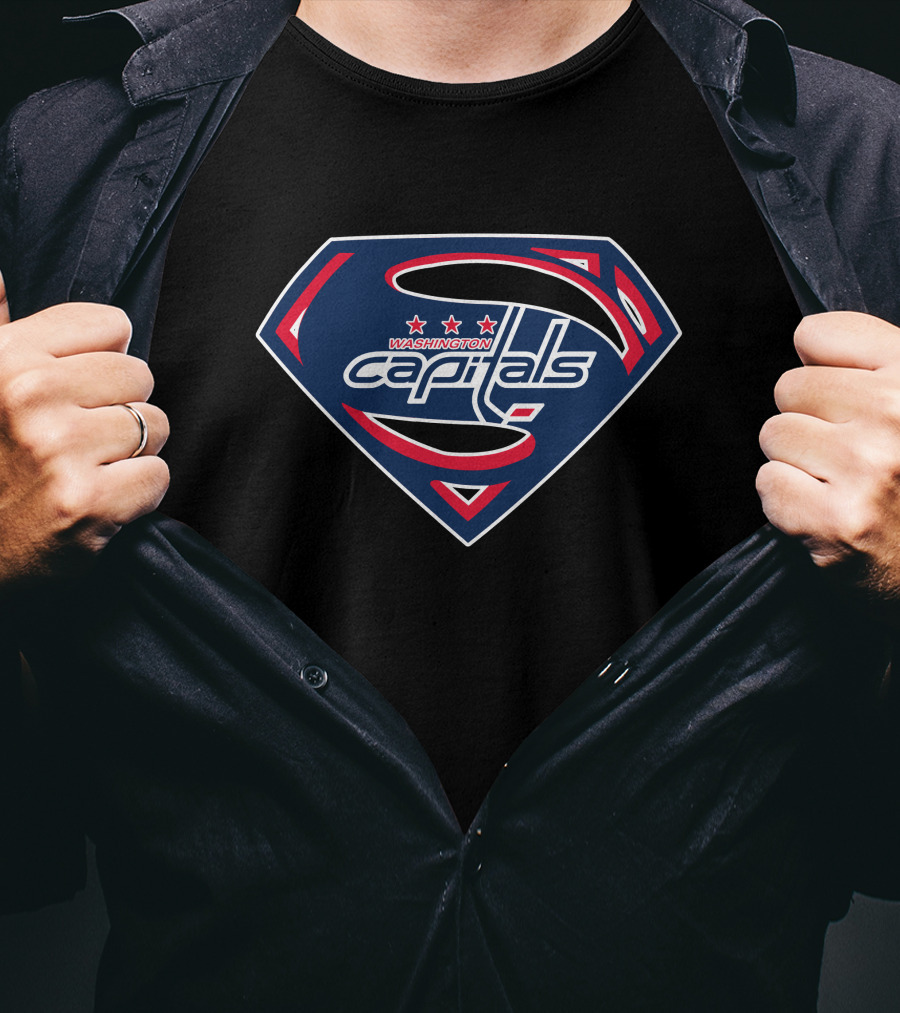 Washington Capitals Superman T-Shirt