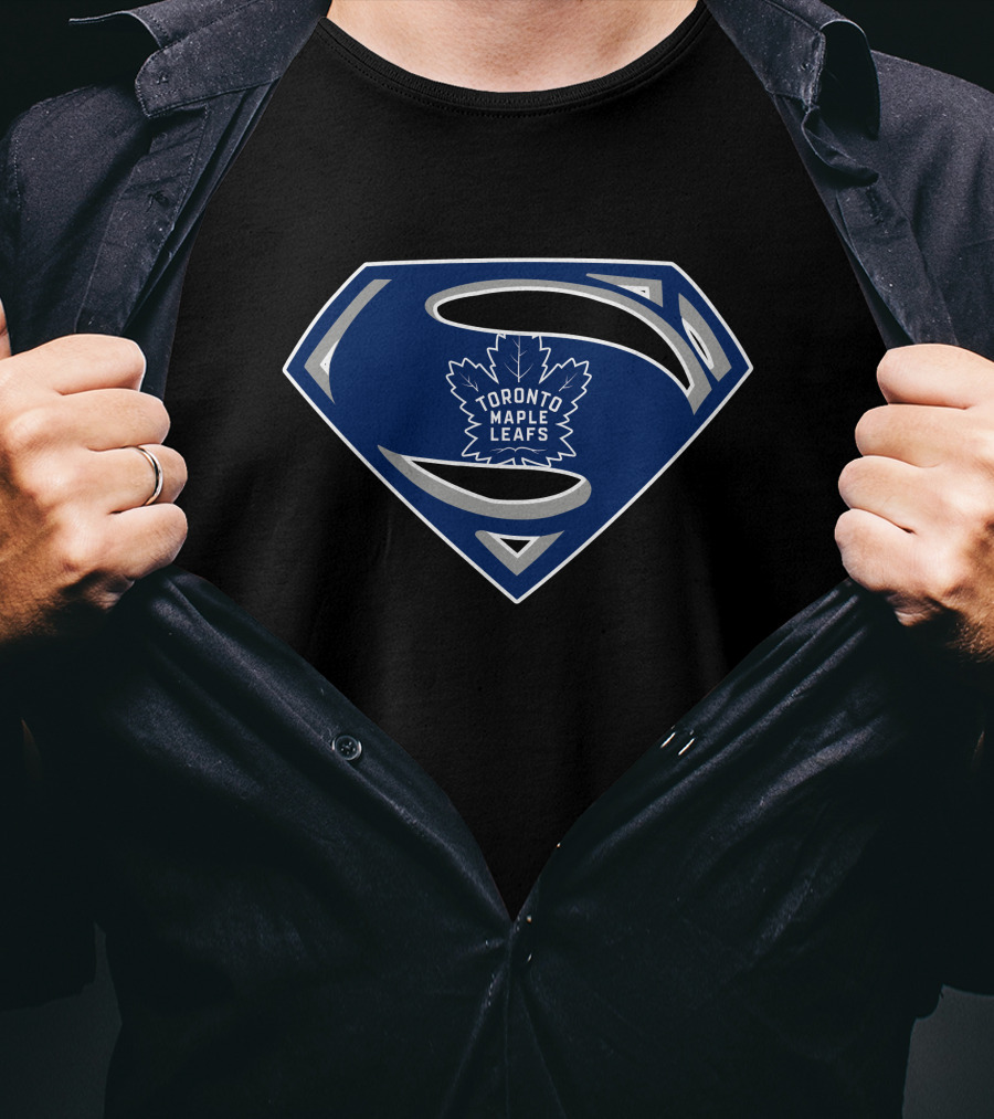 Toronto Maple Leafs Superman T-Shirt