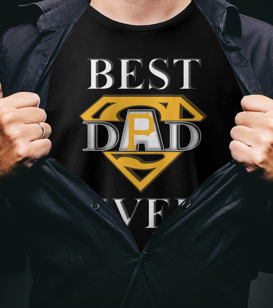 Best Dad Ever Pirates Superman T-Shirt