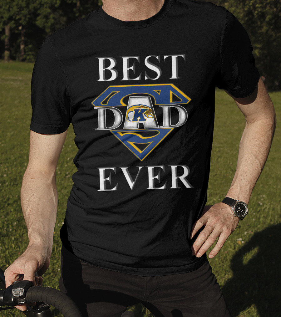 Kent State Golden Flashes Superman Best Dad Ever T-Shirt