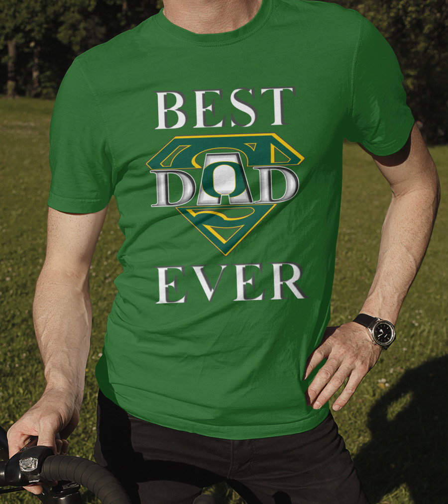 Best Dad Ever Oregon Ducks Super Dad T-Shirt