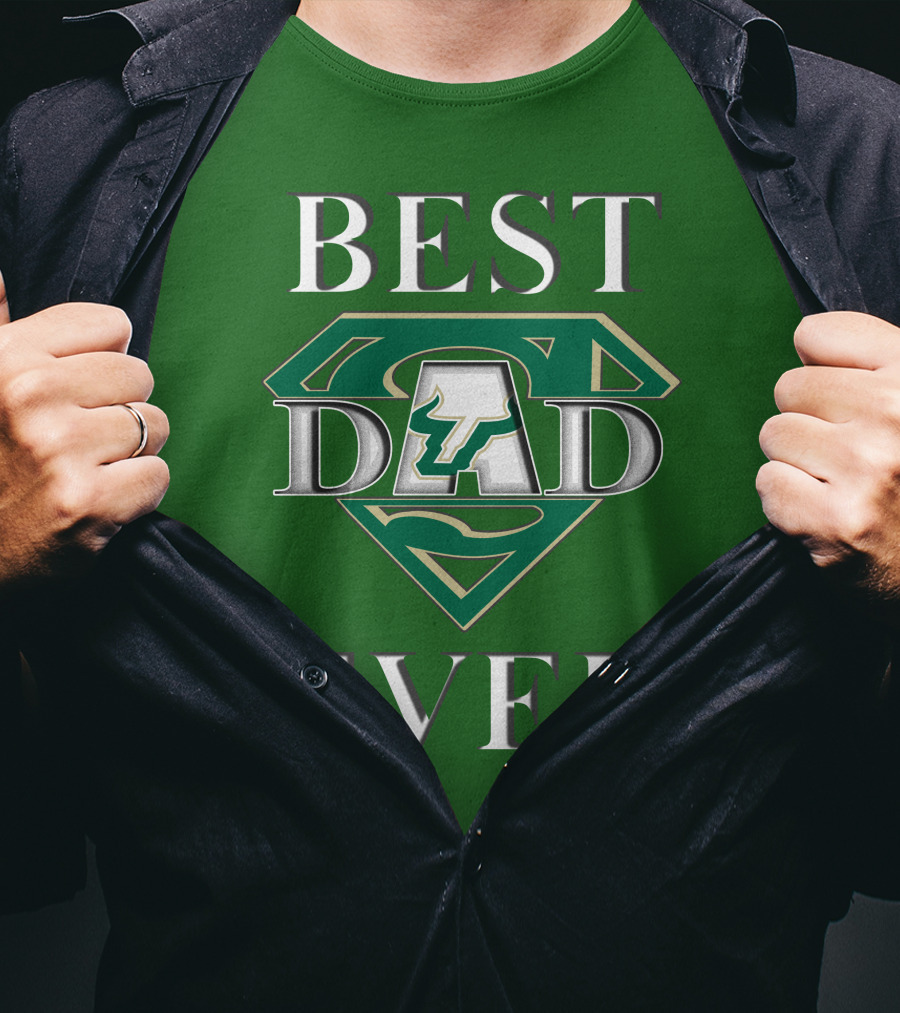 South Florida Bulls Best Dad Ever Super Dad T-Shirt