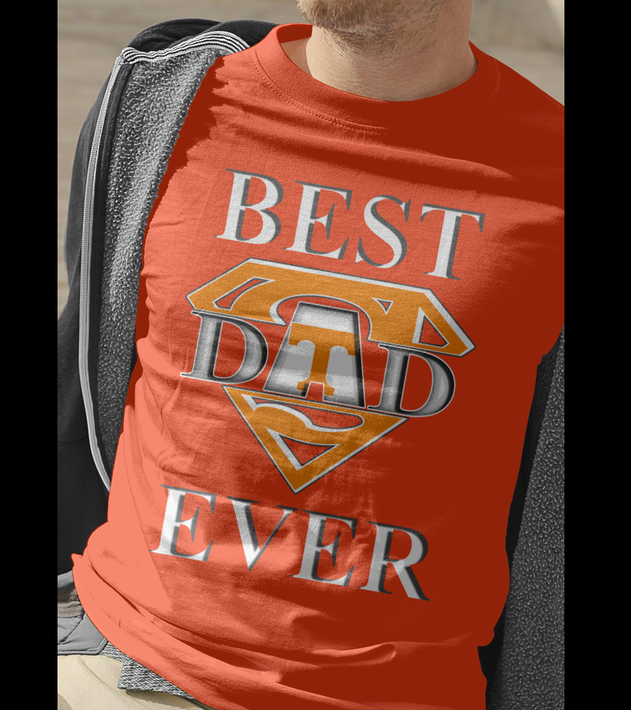 Tennessee Volunteers Best Dad Ever Super T T-Shirt