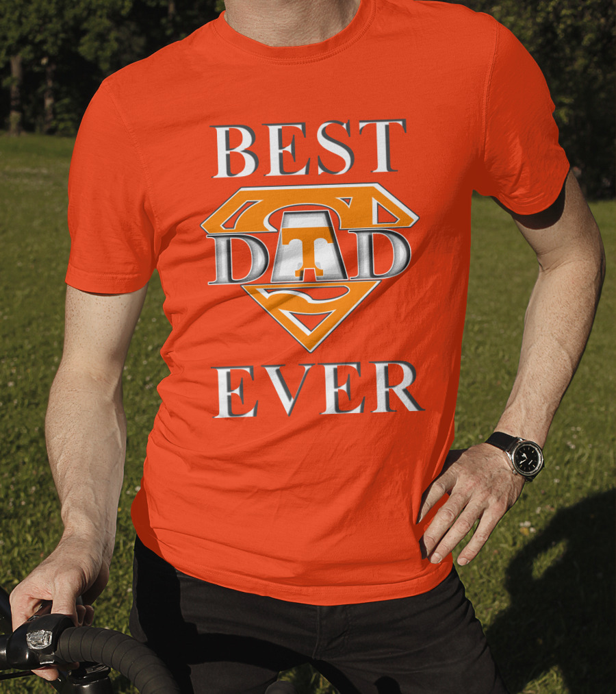 Tennessee Volunteers Best Dad Ever Super T T-Shirt
