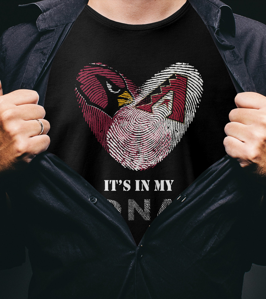 Cardinals Diamondbacks It's In My Dna T-Shirt