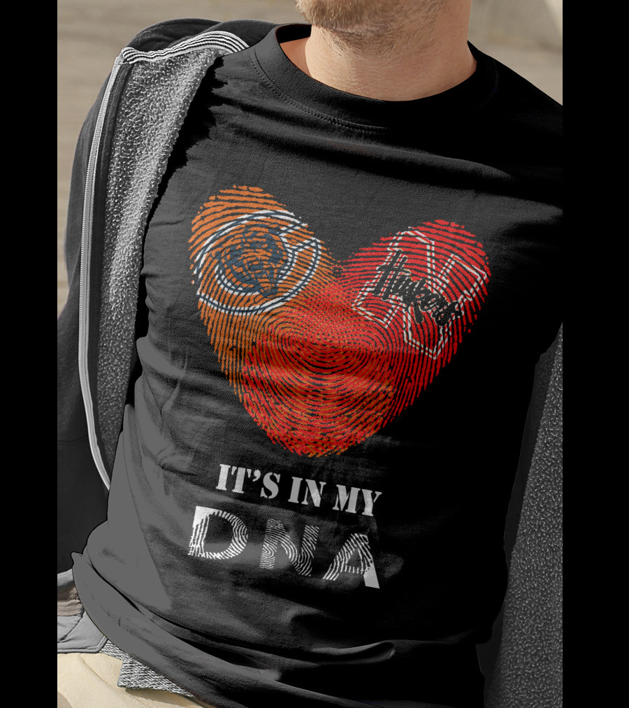 Chicago Bears Nebraska Huskers It's In My DNA T-Shirt