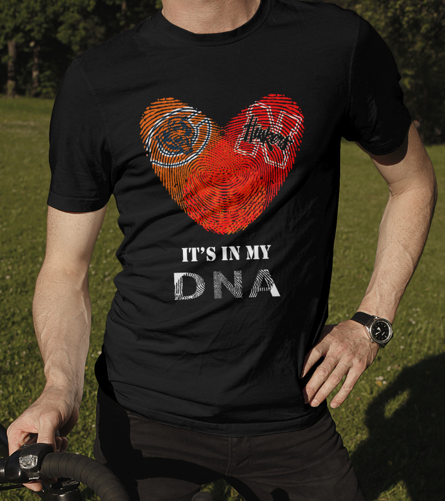 Chicago Bears Nebraska Huskers It's In My DNA T-Shirt