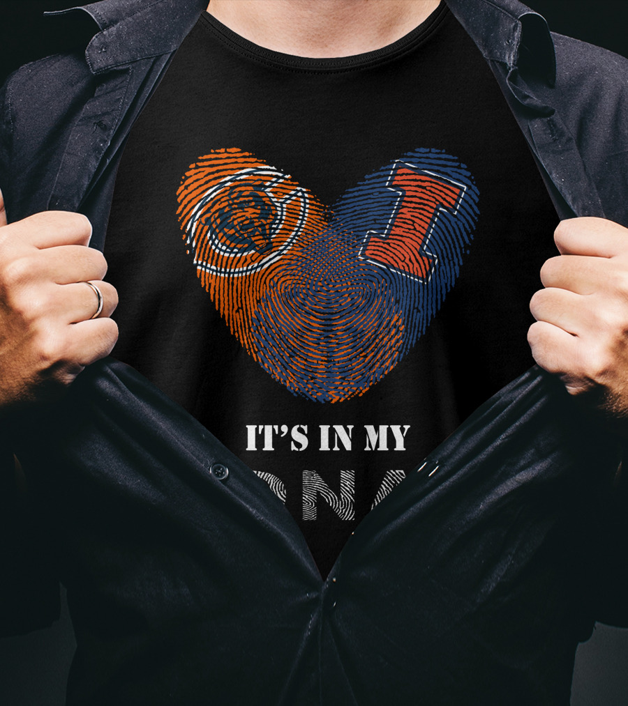 Bears Illinois It's In My DNA T-Shirt