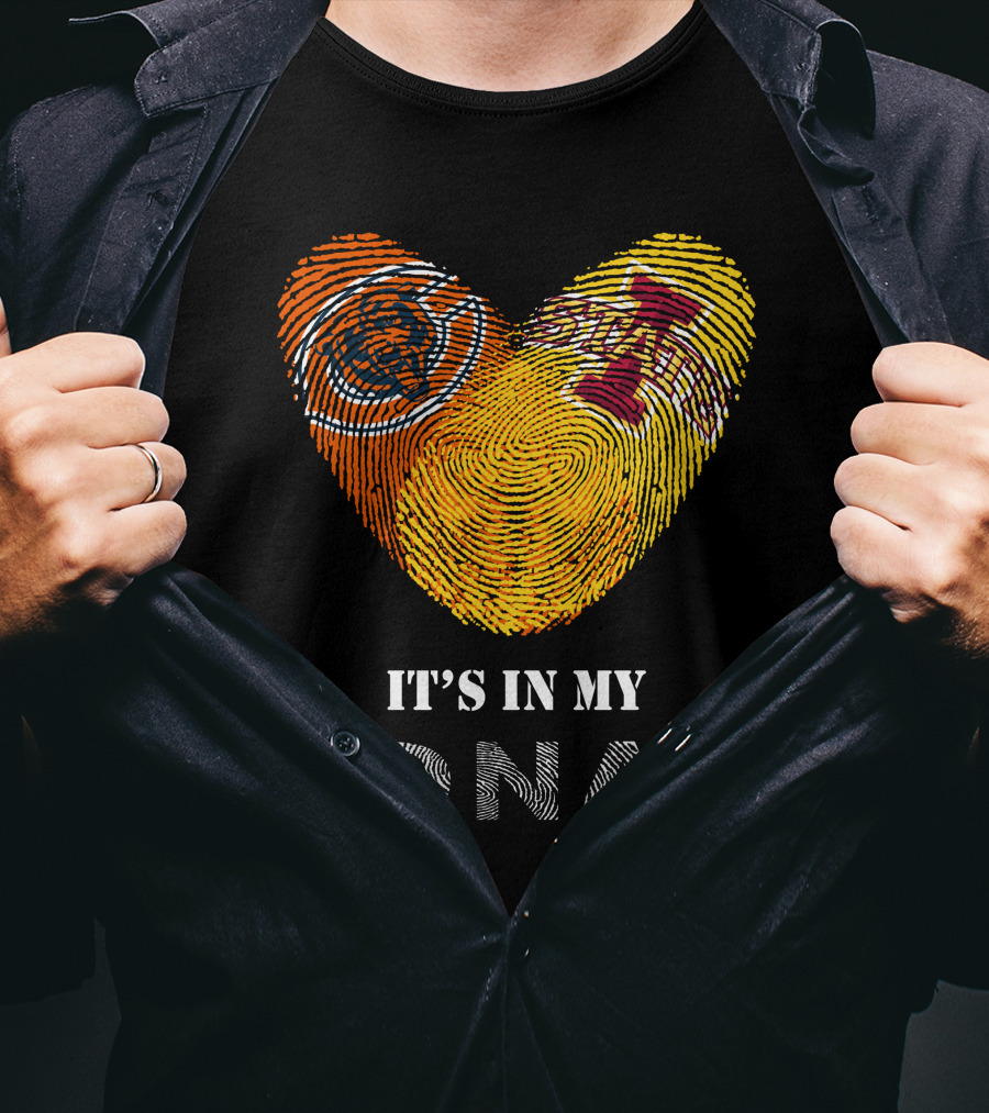 Chicago Bears Iowa State Cyclones Fan Dna T-Shirt