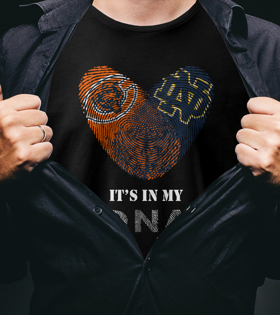 It's In My Bears Notre Dame Dna T-Shirt