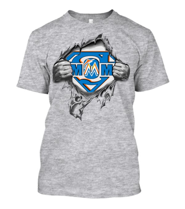 Miami Marlins Super Hero T-Shirt