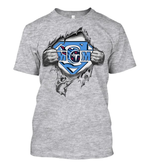Titans Super Mom Logo Peel T-Shirt