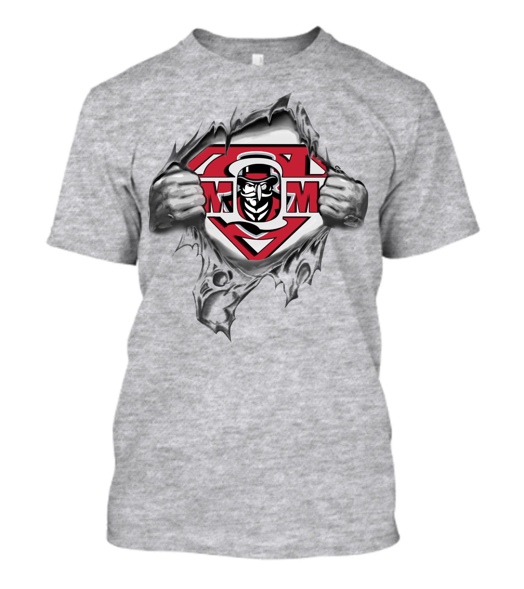 Austin Peay State Governor Superman T-Shirt
