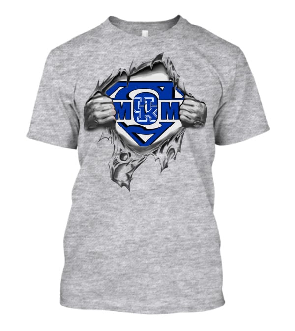 Kentucky Wildcats Super Mom K Logo Heroic Strength T-Shirt