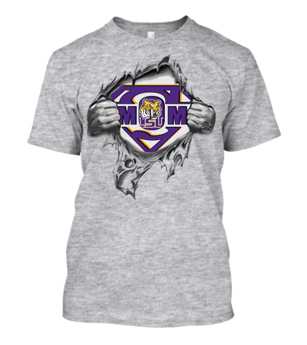 LSU Tigers Super Mom T-Shirt