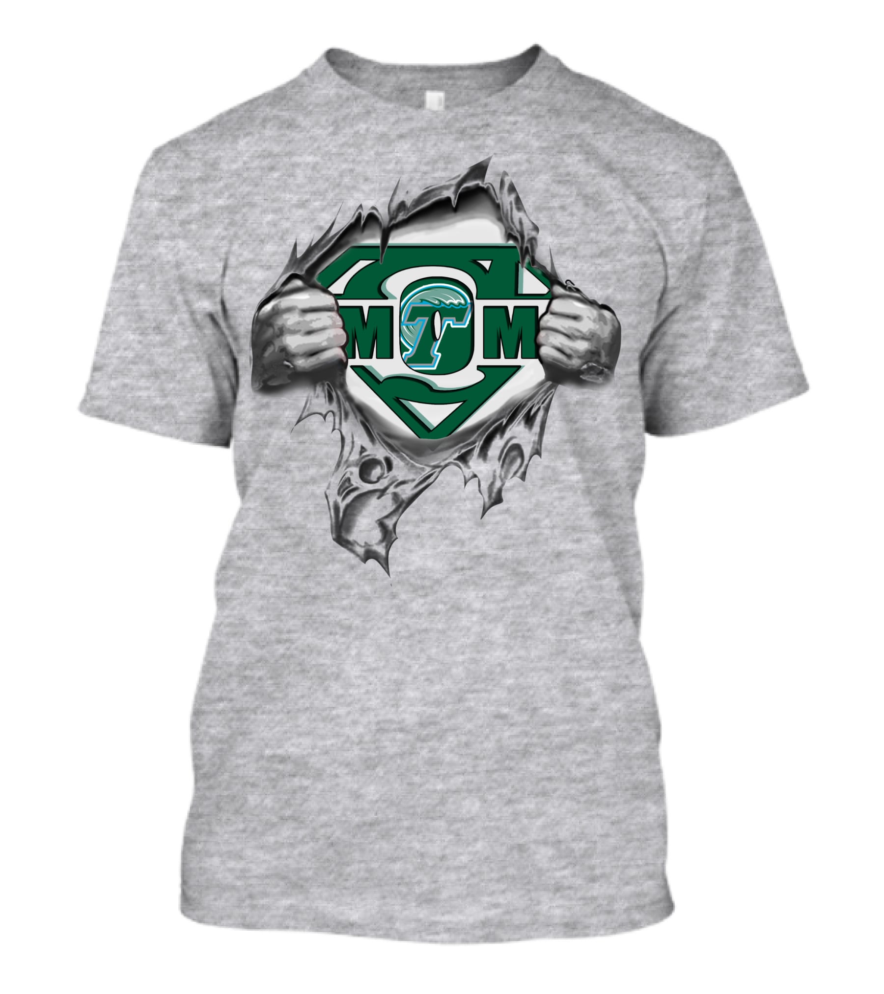 Tulane Green Wave Super Mom T-Shirt