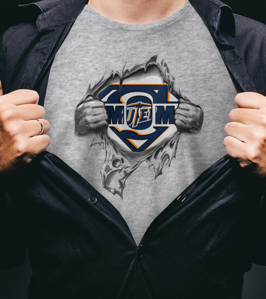 UTEP Miners M Super Logo Tear T-Shirt